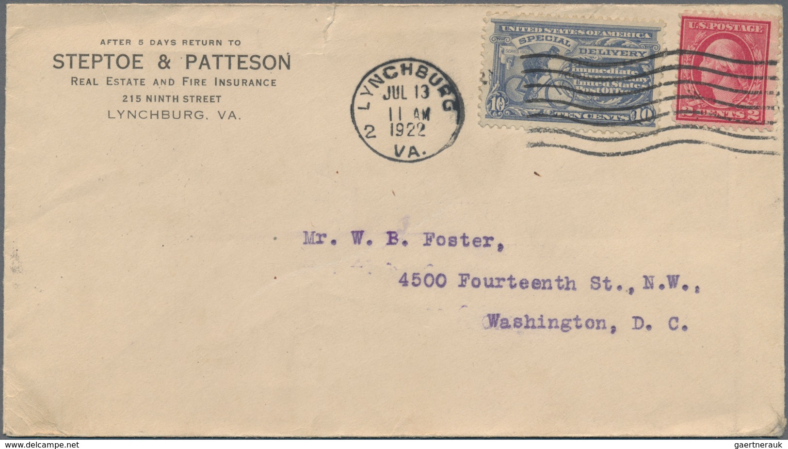 Vereinigte Staaten von Amerika: 1850/1950 (ca.), holding of more than 200 covers/cards/stationeries,