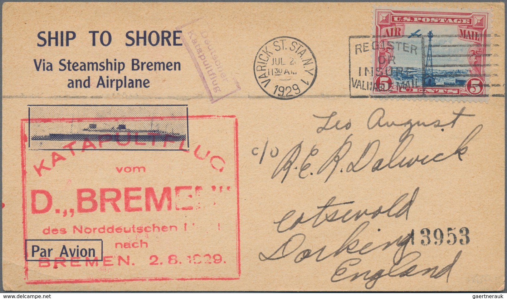 Vereinigte Staaten von Amerika: 1854-1950's ca.: More than 60 covers, postcards and postal stationer