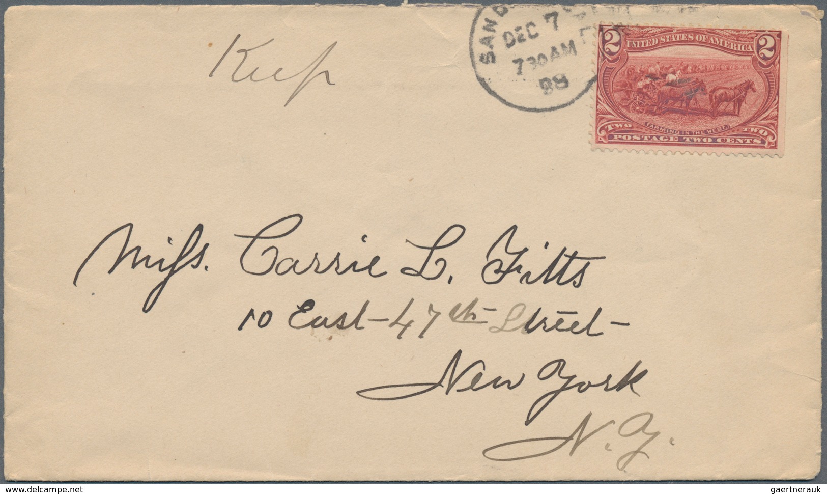 Vereinigte Staaten Von Amerika: 1861/1994 (ca.) Holding Of Ca. 590 Letters, Cards, Picture-postcards - Andere & Zonder Classificatie