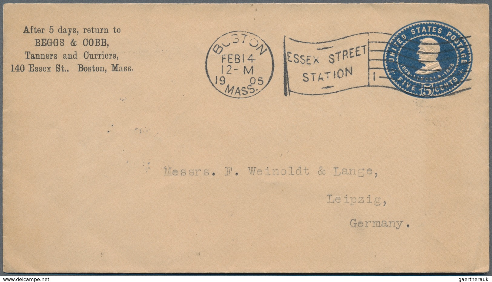 Vereinigte Staaten von Amerika: 1886/1946, collection with 34 postal stationeries used, two censored
