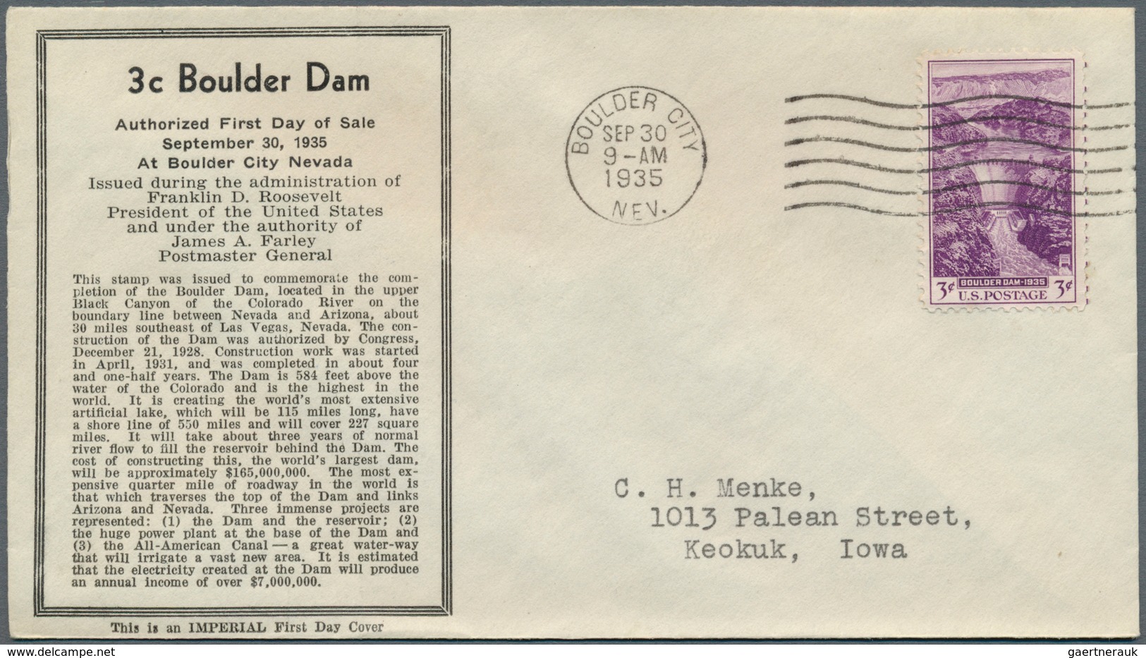 Vereinigte Staaten Von Amerika: 1929/1945 (focus On 1930s), Lot Of 107 FDC Often Bearing Stamps In U - Other & Unclassified