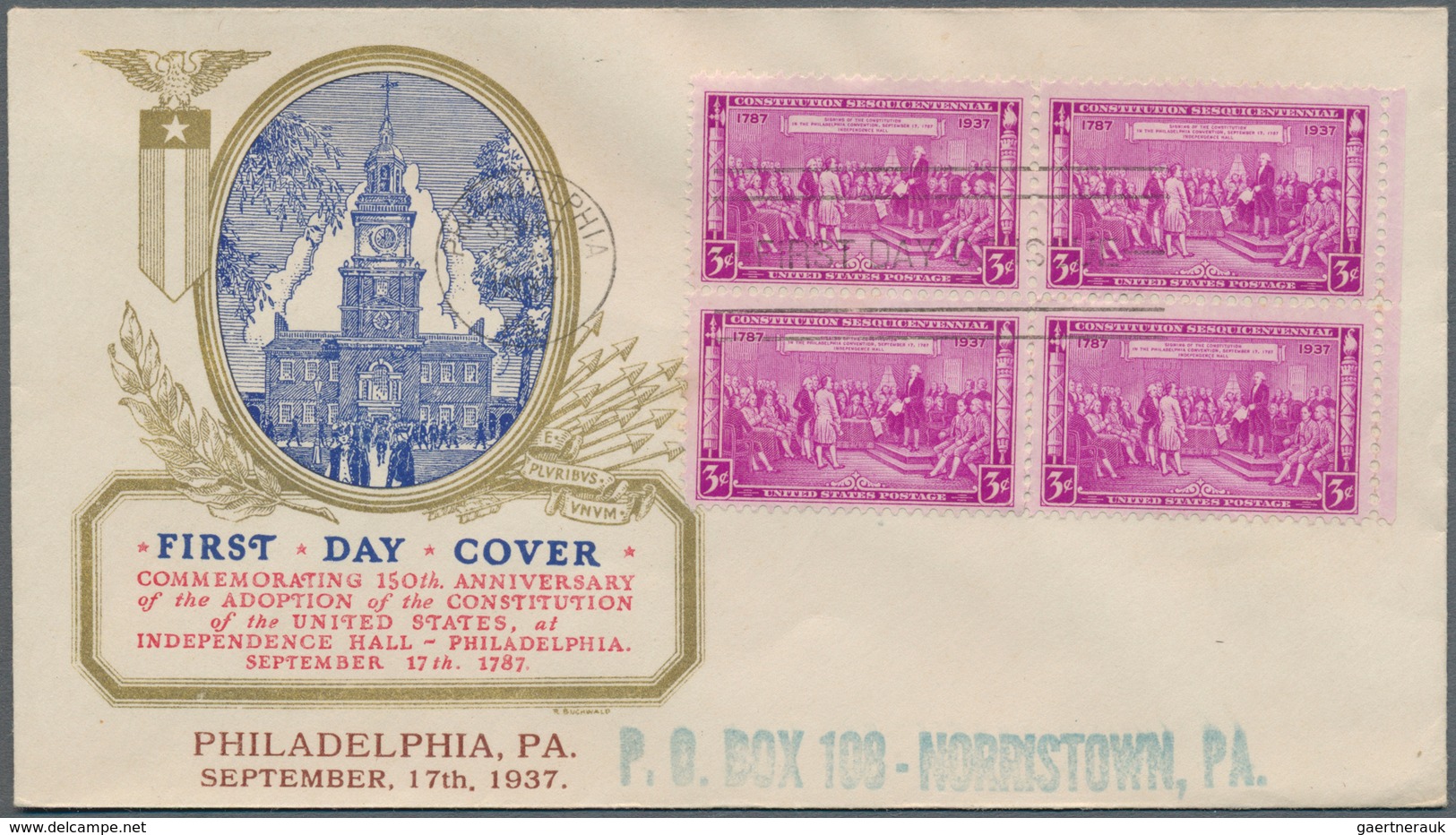 Vereinigte Staaten Von Amerika: 1929/1945 (focus On 1930s), Lot Of 107 FDC Often Bearing Stamps In U - Sonstige & Ohne Zuordnung