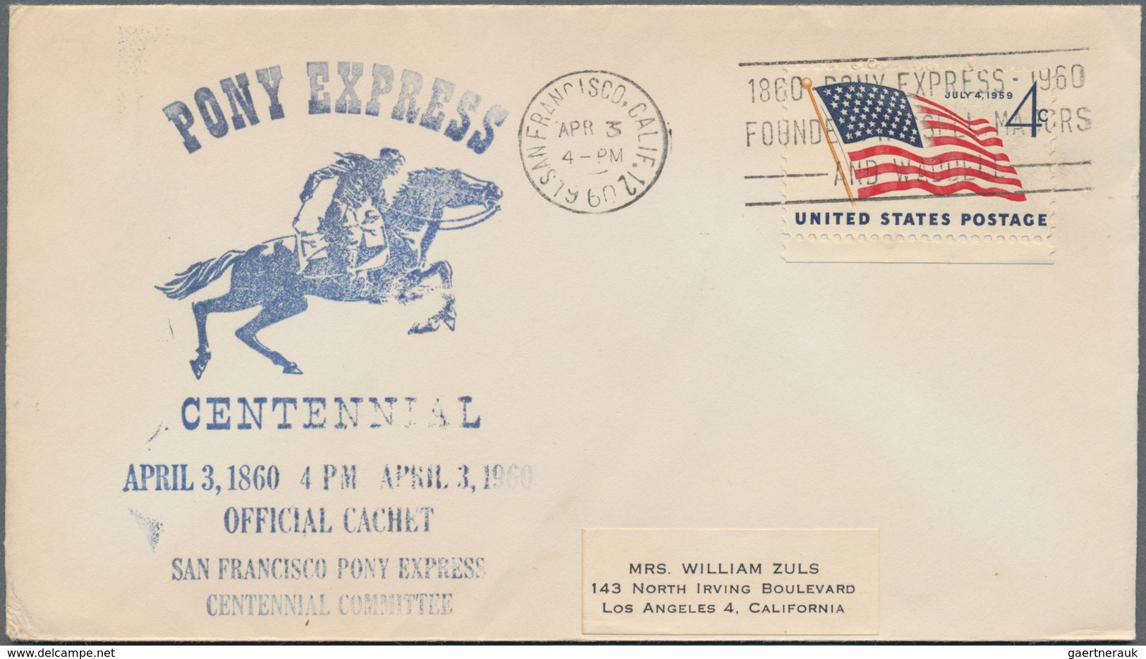 Vereinigte Staaten Von Amerika: 1933/60 Ca. 70 Letters With Reference To The Private Postal Service - Andere & Zonder Classificatie