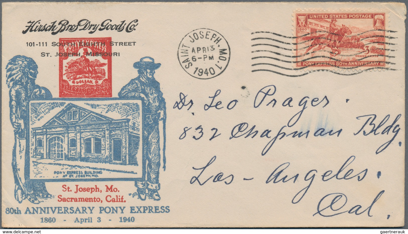 Vereinigte Staaten Von Amerika: 1933/60 Ca. 70 Letters With Reference To The Private Postal Service - Andere & Zonder Classificatie