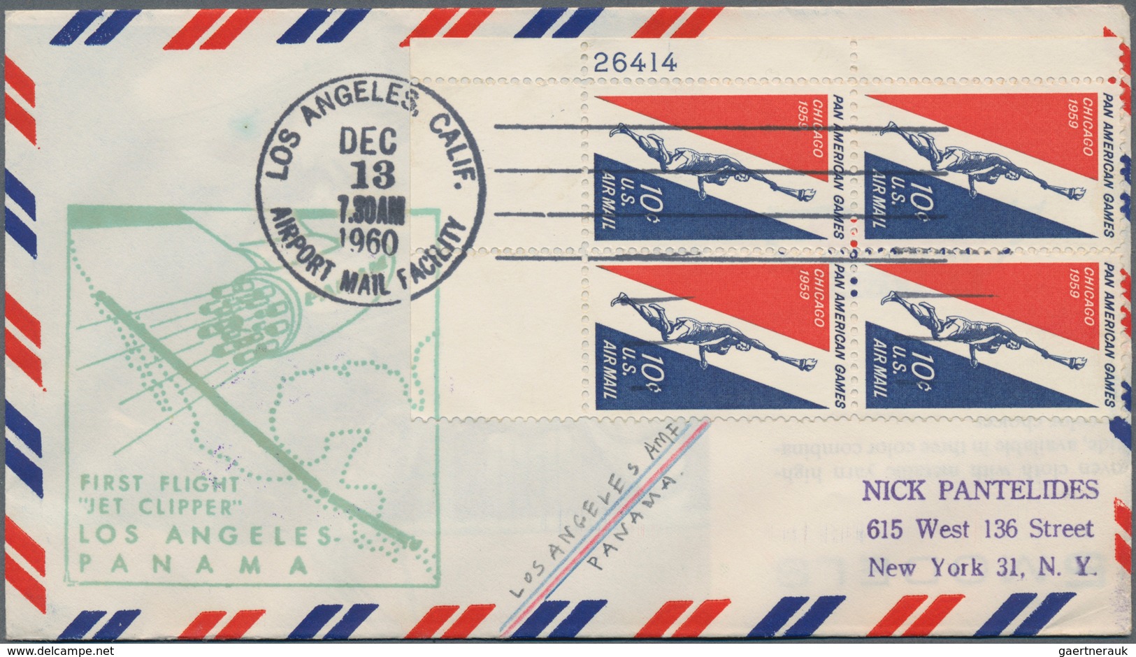 Vereinigte Staaten Von Amerika: 1959/67 Collection With About 175 Airmail Covers (Jet Airmail/ Jet C - Other & Unclassified