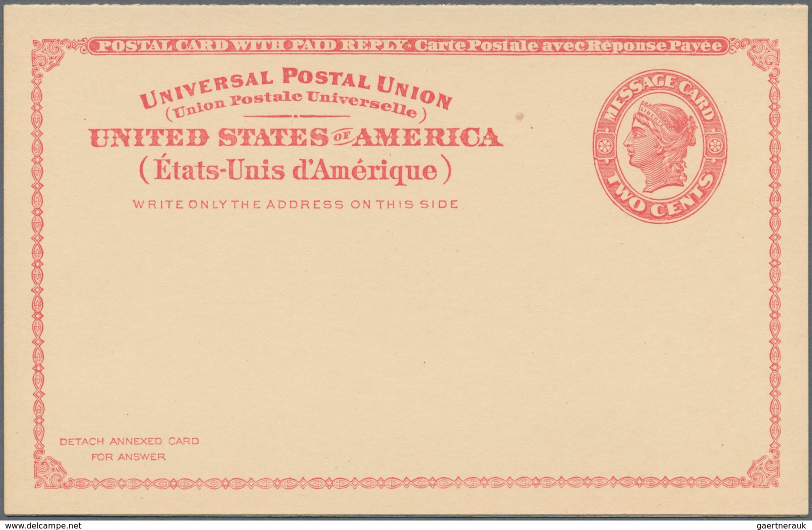 Vereinigte Staaten Von Amerika - Ganzsachen: 1874/1985 (ca.) Mainly Before 1960, Ca. 400 Unused And - Other & Unclassified