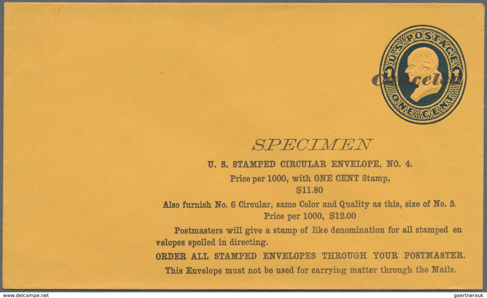 Vereinigte Staaten Von Amerika - Ganzsachen: 1884/99 Ca. 40 Unused Postal Stationery Envelopes All W - Other & Unclassified