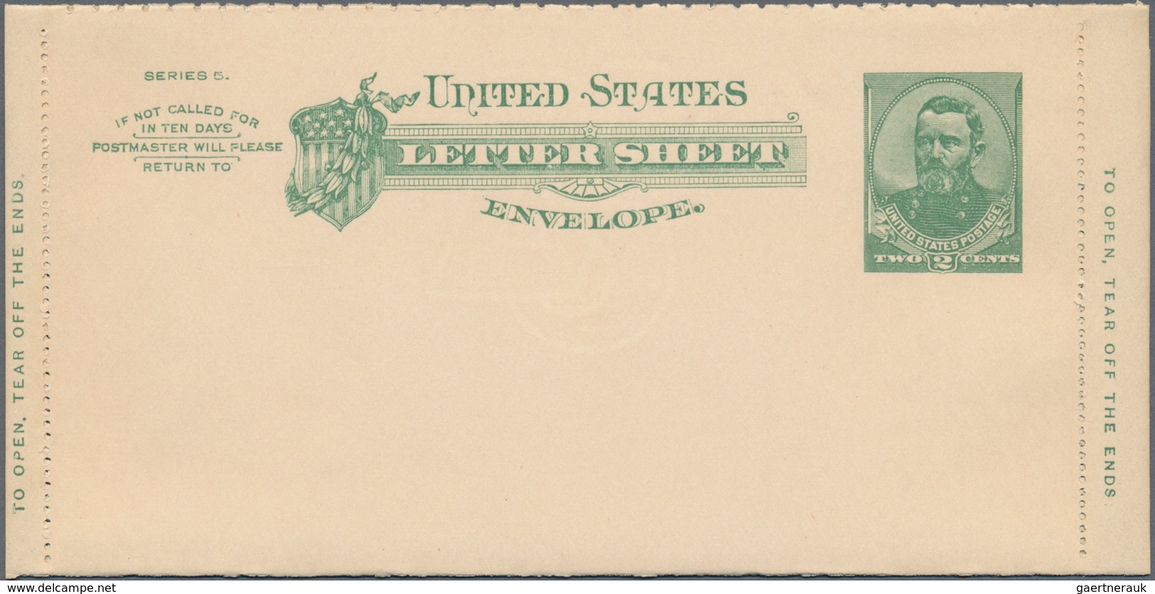 Vereinigte Staaten Von Amerika - Ganzsachen: 1886 Fourteen Unused And Used Postal Stationery Letter - Sonstige & Ohne Zuordnung