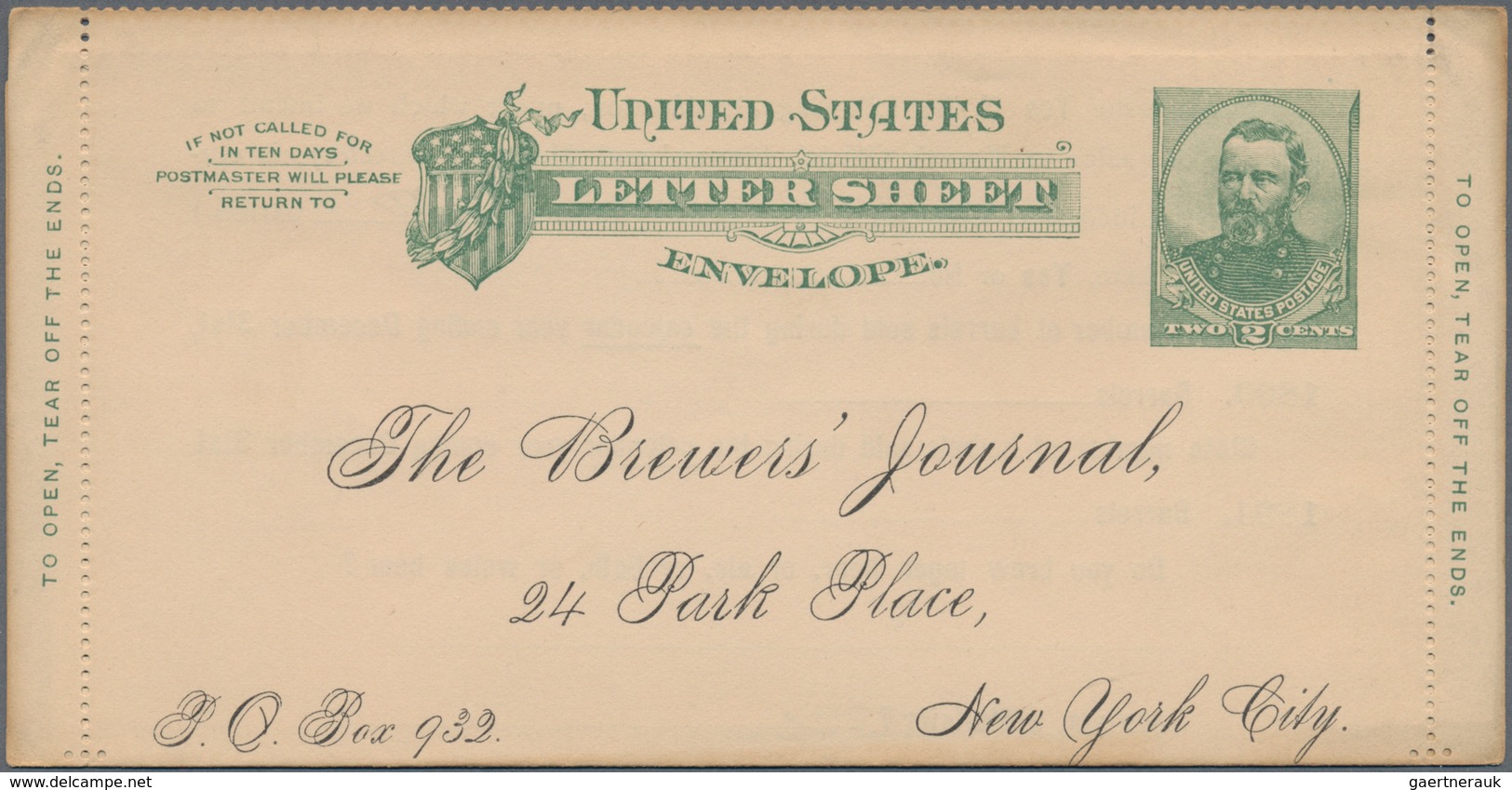 Vereinigte Staaten Von Amerika - Ganzsachen: 1886 Seven Unused And Used Letter Sheets, All With Perf - Sonstige & Ohne Zuordnung