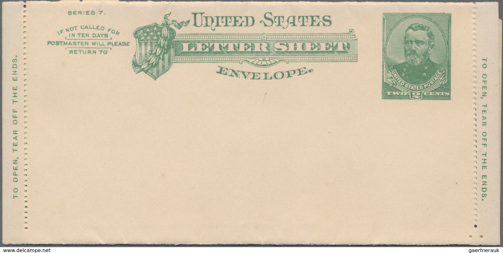 Vereinigte Staaten Von Amerika - Ganzsachen: 1892/1980 Ca. 400 Unused/CTO-used And Used Postal Stati - Other & Unclassified