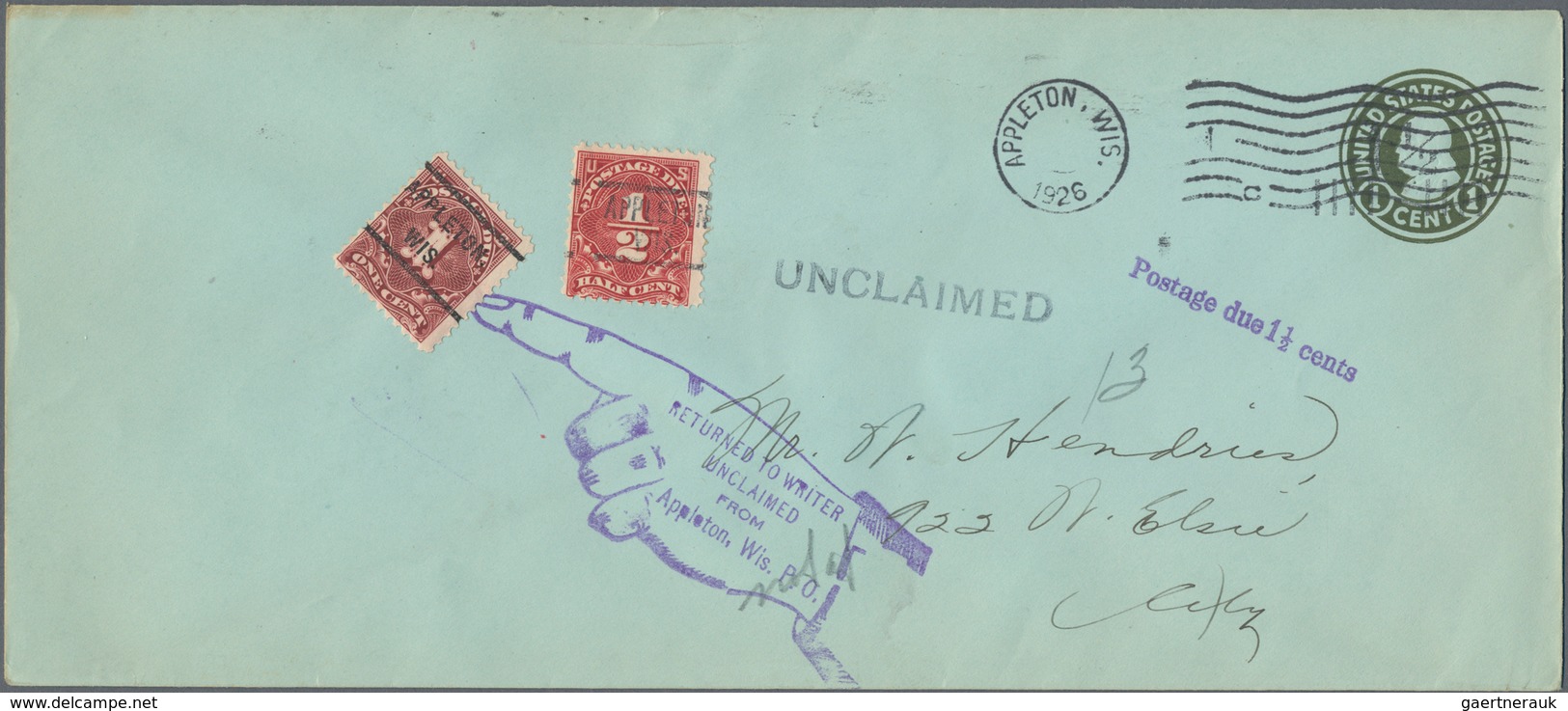 Vereinigte Staaten Von Amerika - Ganzsachen: 1892/1980 Ca. 400 Unused/CTO-used And Used Postal Stati - Other & Unclassified
