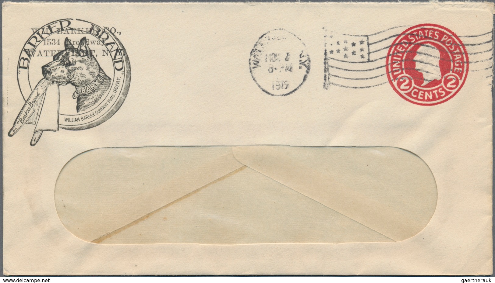 Vereinigte Staaten Von Amerika - Ganzsachen: 1917/42 Ca. 600 Commercially Used Postal Stationery Env - Other & Unclassified