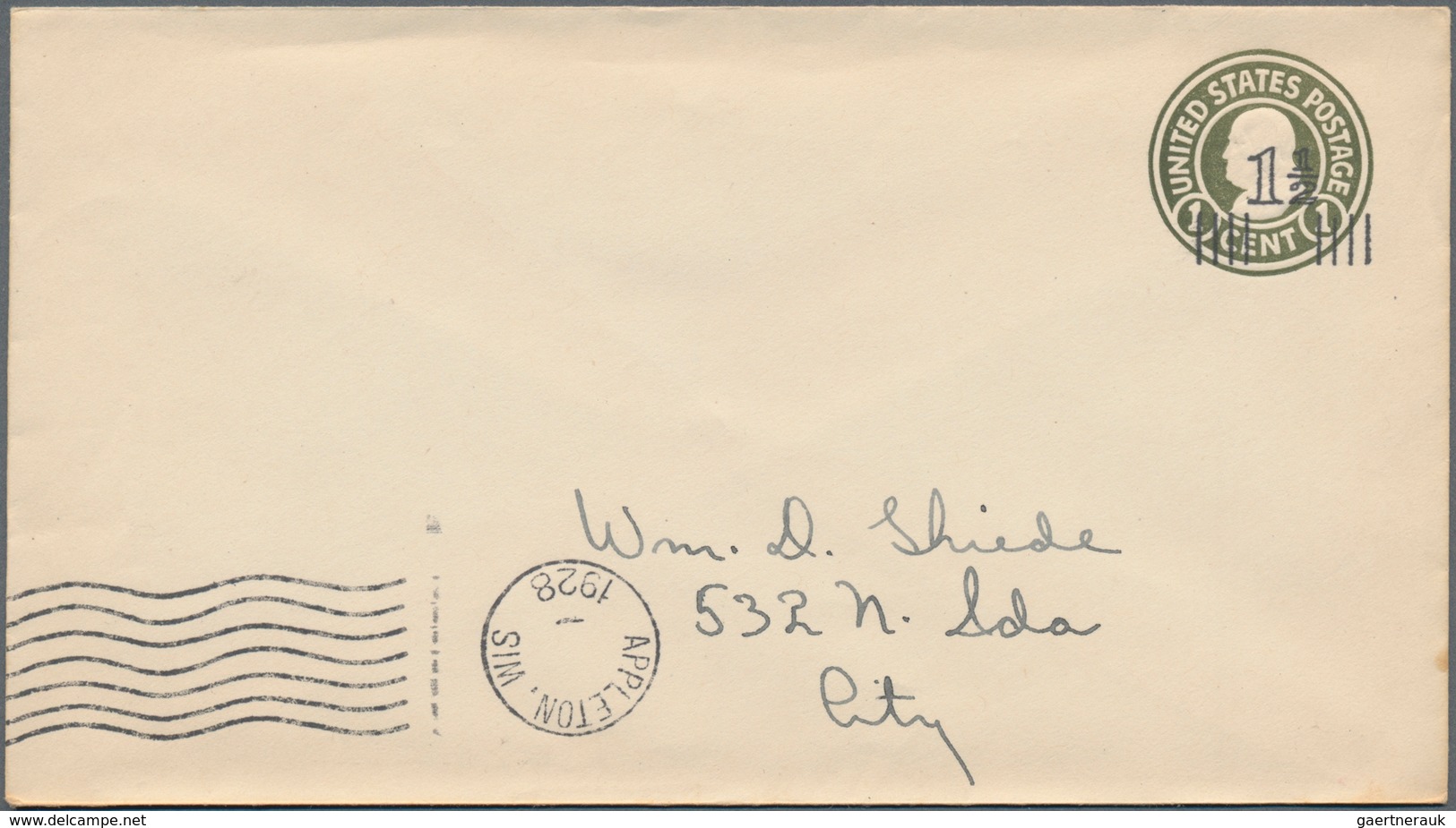 Vereinigte Staaten Von Amerika - Ganzsachen: 1917/49 Ca. 600 Commercially Used Postal Stationery Env - Other & Unclassified