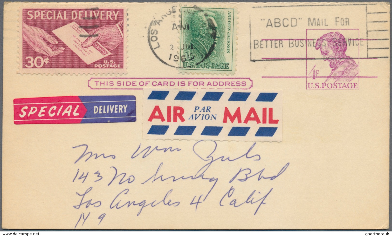 Vereinigte Staaten Von Amerika - Ganzsachen: 1956/83 Ten Unused And Used Postal Stationery Postcards - Other & Unclassified