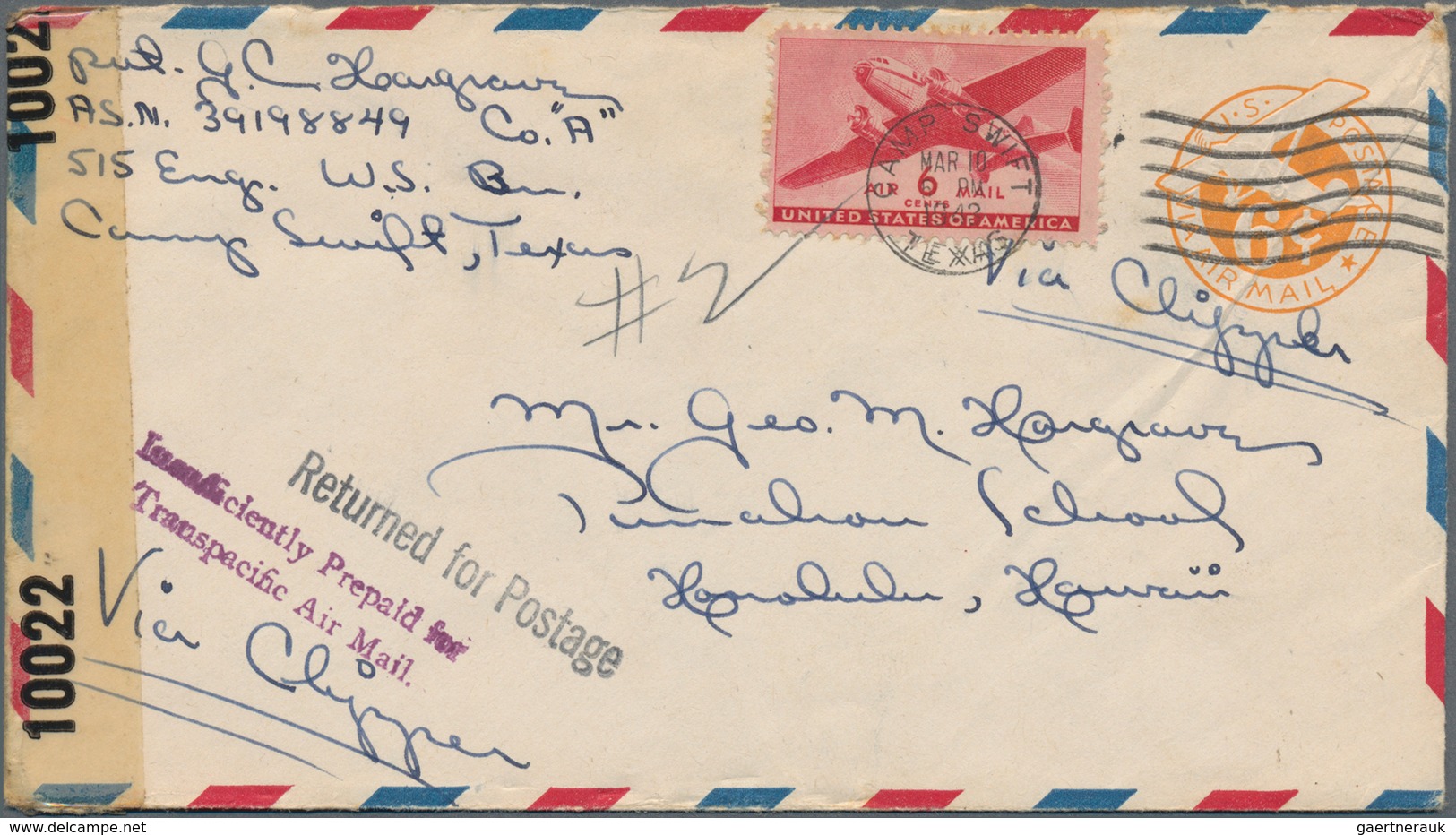 Vereinigte Staaten Von Amerika - Besonderheiten: 1887/1999 Ca. 40 Letters And Postal Stationery Enve - Andere & Zonder Classificatie