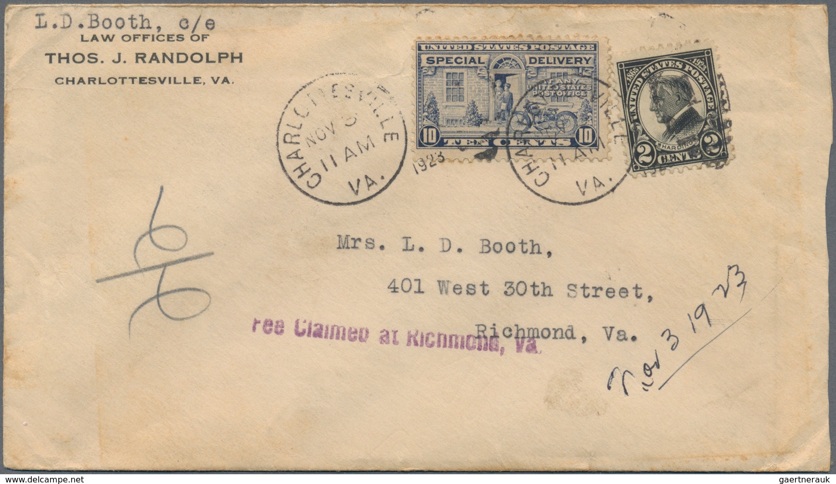 Vereinigte Staaten Von Amerika - Besonderheiten: 1915/72 Seven Covers And Postal Stationery Envelope - Andere & Zonder Classificatie