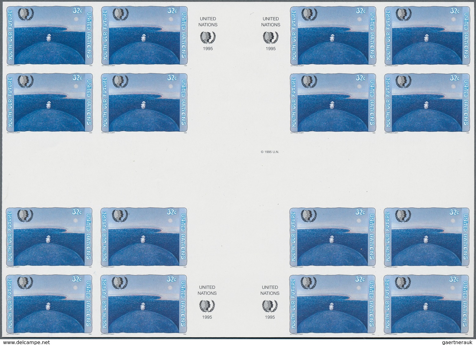 Vereinte Nationen - New York: 1953/2000. Amazing collection of IMPERFORATE stamps and progressive st