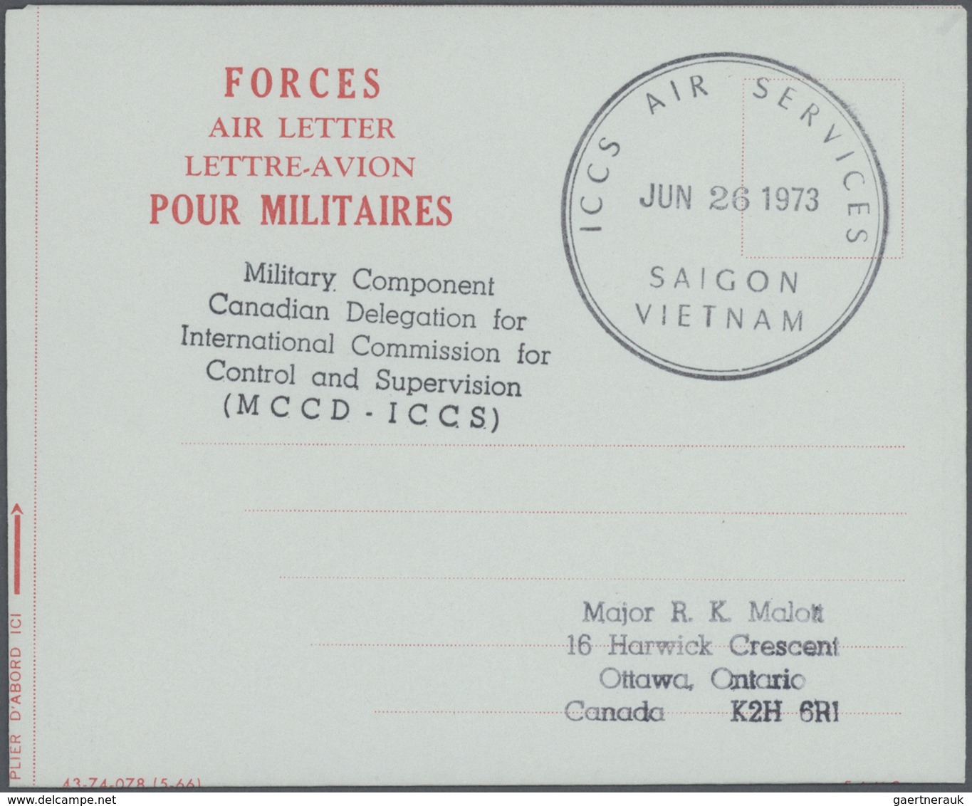 Vietnam-Süd (1951-1975): 1955/1973, Ex-1 All Military Airletters (Quan Buu) In Blue Mint (15) Or Use - Viêt-Nam