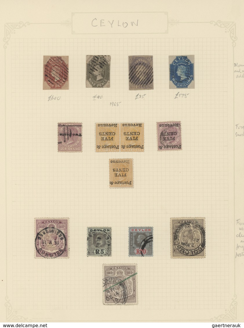 Alle Welt: 1840-1920 ca., "THE BATH PHILATELIC SOCIETY REFERENCE & STUDY COLLECTION" : Comprehensive