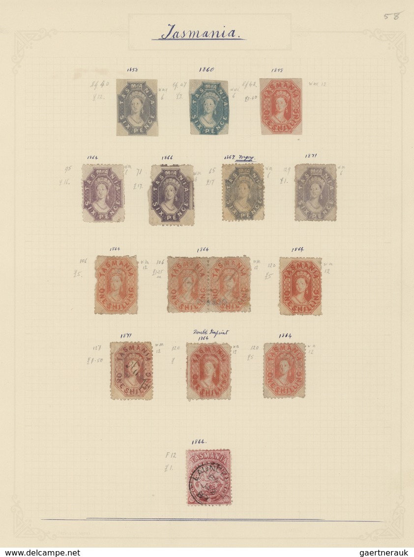 Alle Welt: 1840-1920 ca., "THE BATH PHILATELIC SOCIETY REFERENCE & STUDY COLLECTION" : Comprehensive