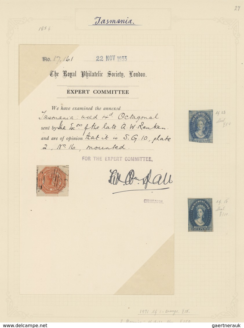 Alle Welt: 1840-1920 ca., "THE BATH PHILATELIC SOCIETY REFERENCE & STUDY COLLECTION" : Comprehensive