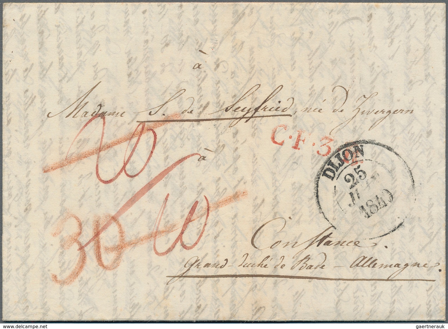 Alle Welt: 1590/1870 Ca., PREPHILATELY, Comprehensive Collection With Ca.200 Entire Letters, Compris - Collections (without Album)