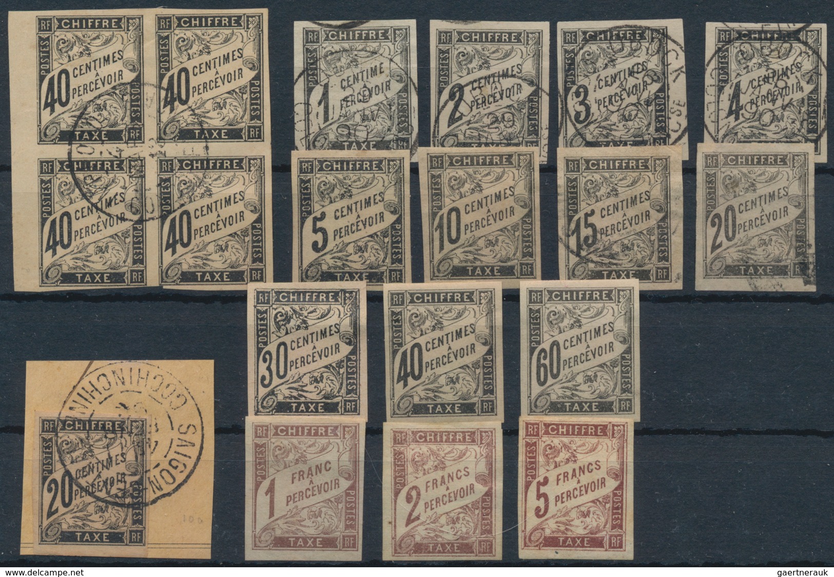 Alle Welt: 1850/1900 (ca.), Used And Mint Assortment Of Apprx. 590 Classic And Semi-classic Stamps O - Sammlungen (ohne Album)