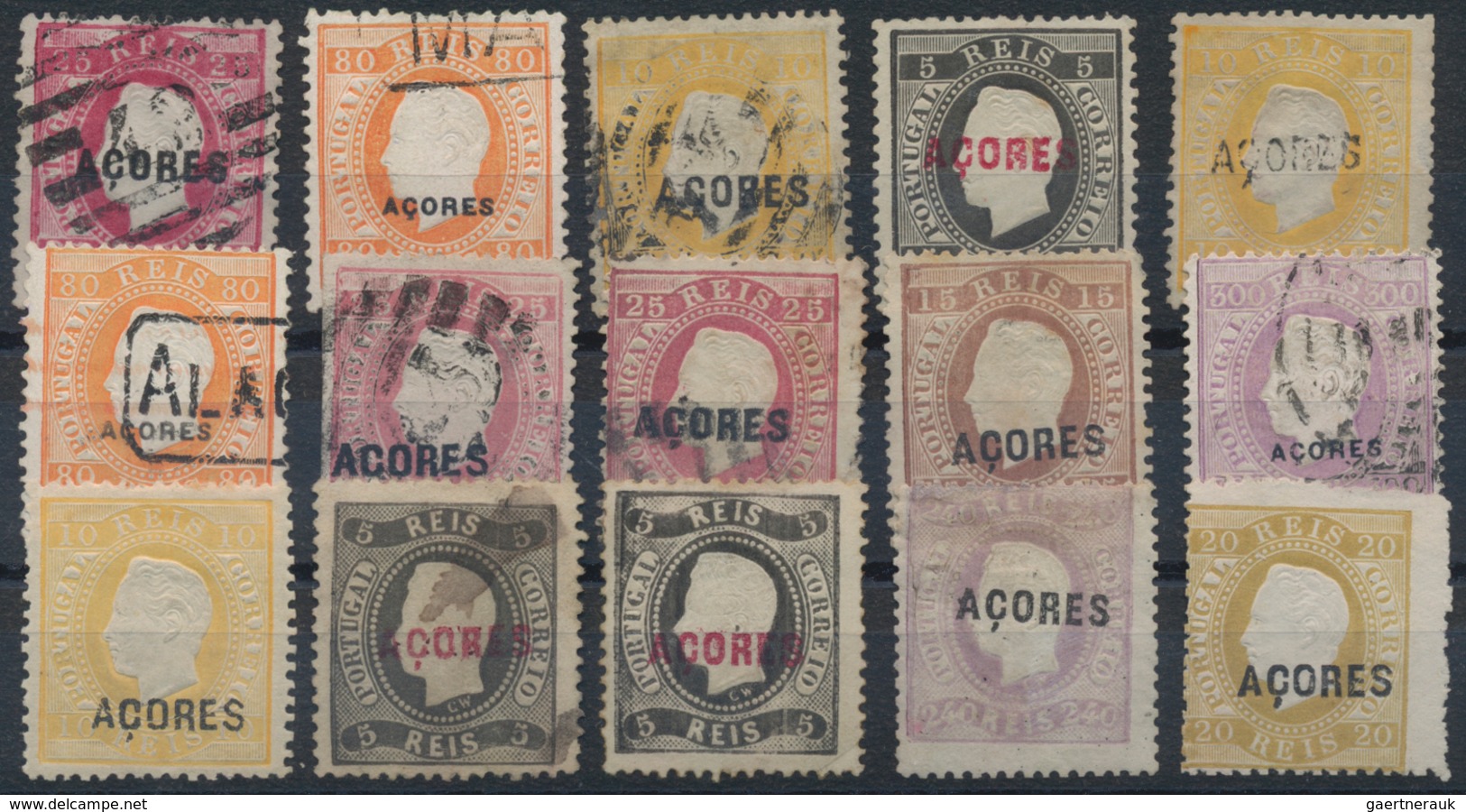 Alle Welt: 1850/1900 (ca.), Used And Mint Assortment Of Apprx. 590 Classic And Semi-classic Stamps O - Collections (sans Albums)