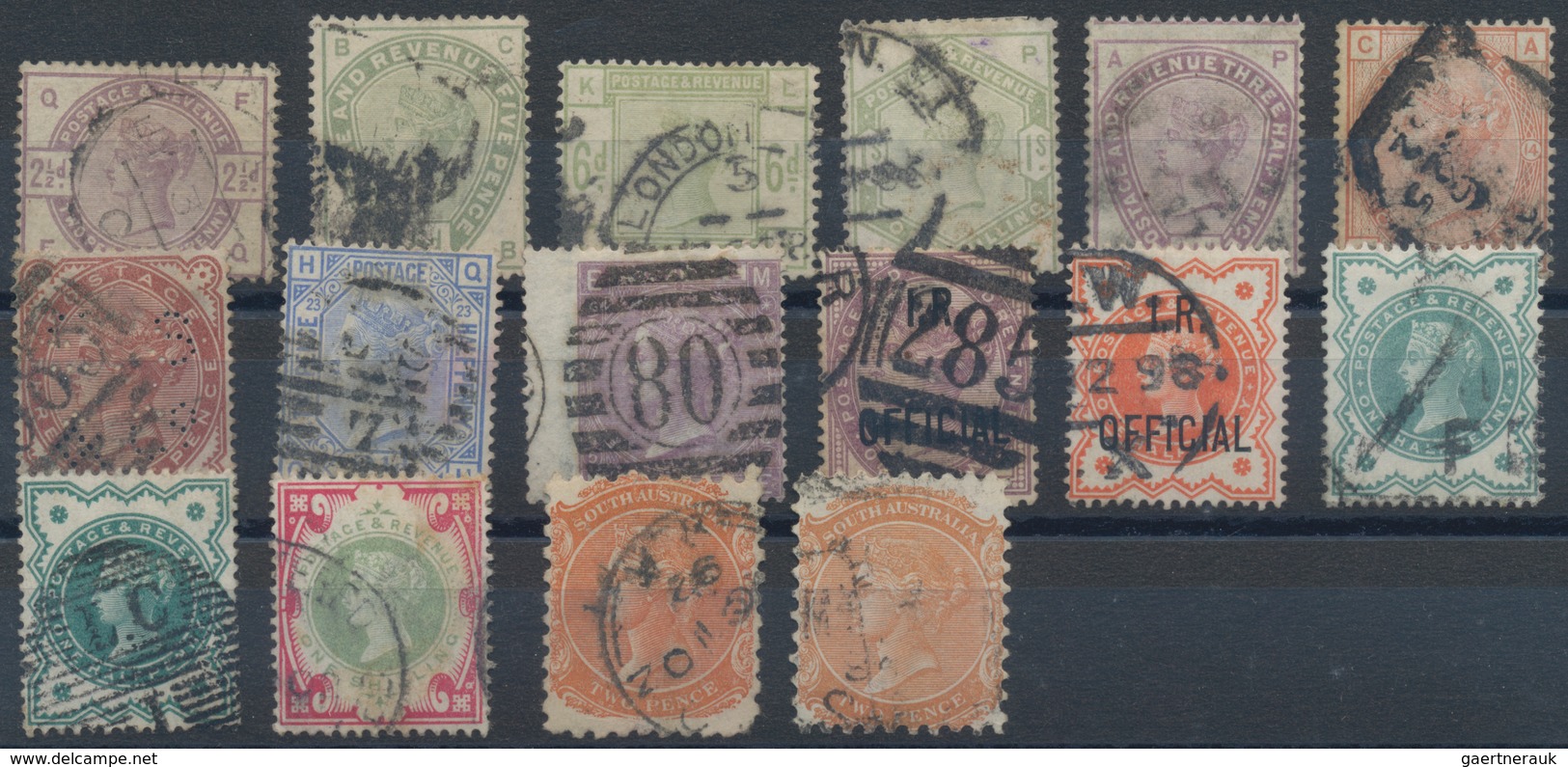 Alle Welt: 1850/1900 (ca.), used and mint assortment of apprx. 590 classic and semi-classic stamps o