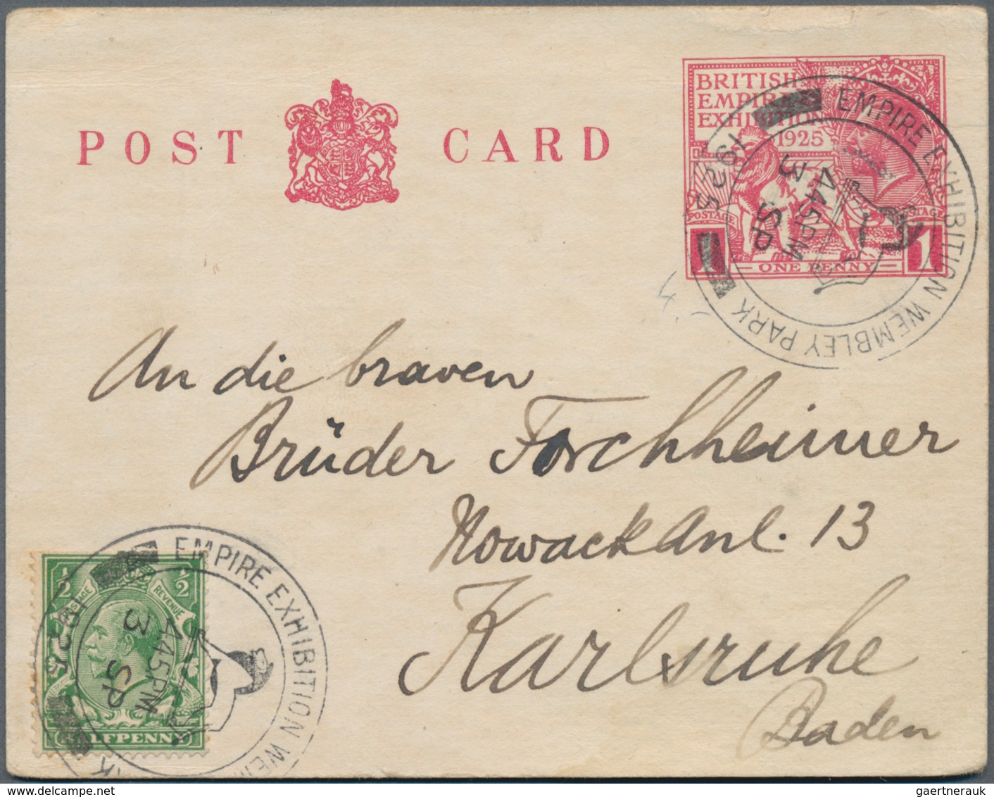Alle Welt: 1860/1980 (ca.), Holding Of Apprx. 420 Covers/cards/stationeries, Main Value GREAT BRITAI - Verzamelingen (zonder Album)