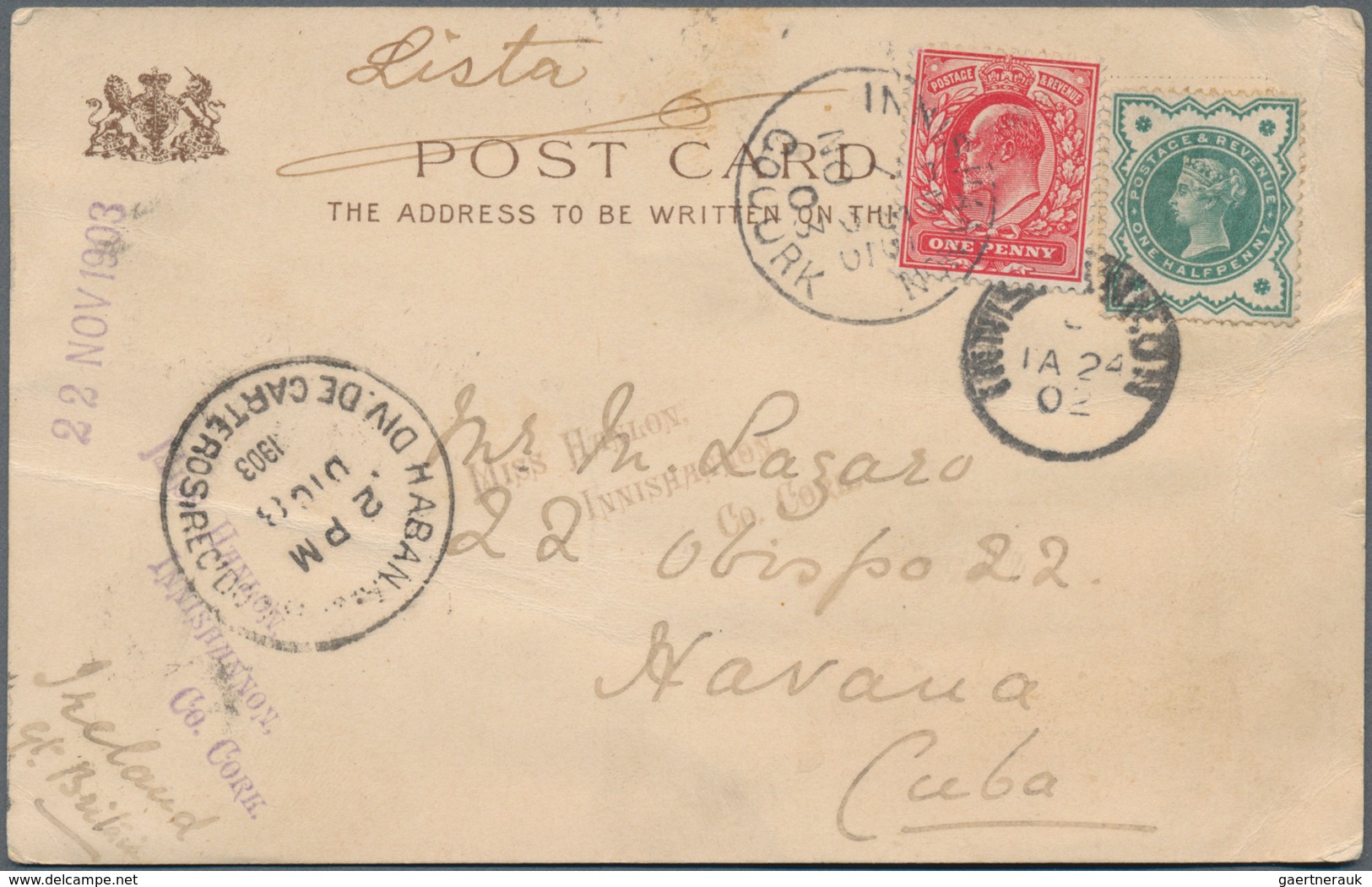 Alle Welt: 1860/1980 (ca.), holding of apprx. 420 covers/cards/stationeries, main value GREAT BRITAI