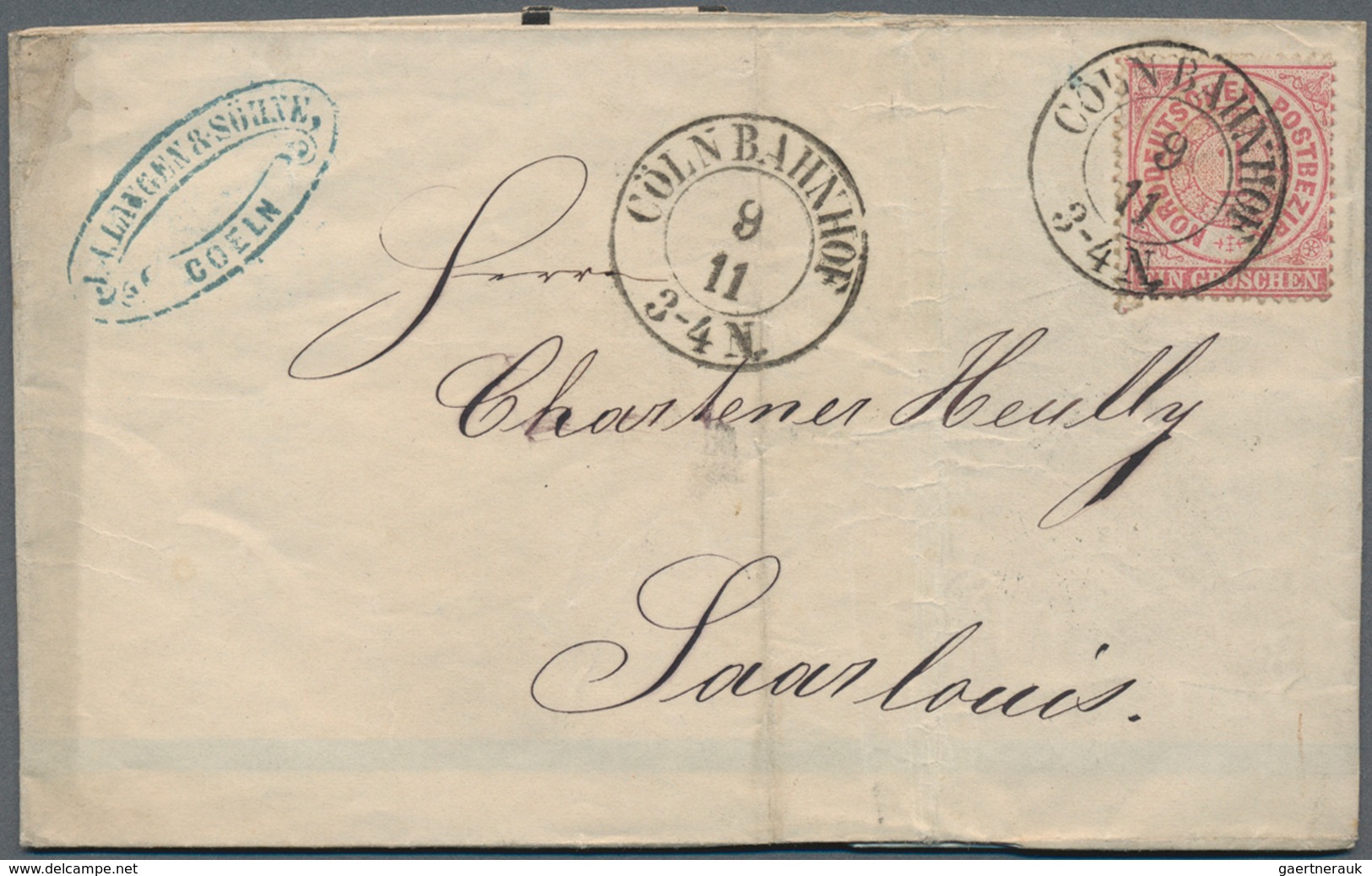 Alle Welt: 1861-1928 about 110 covers and postal stationeries many from a correspondance to France i