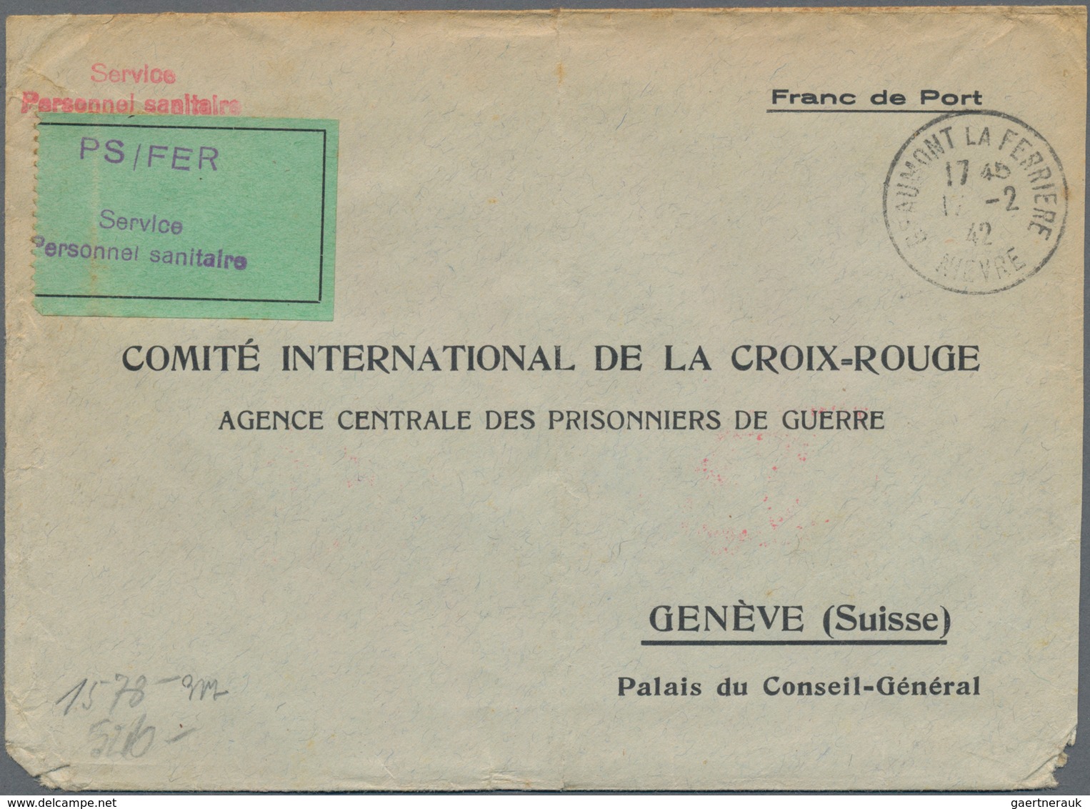 Alle Welt: 1880-1980, Schachtel mit Briefen Europa & Übersee, Feldpost, Rotes Kreuz, Nachporto, inte