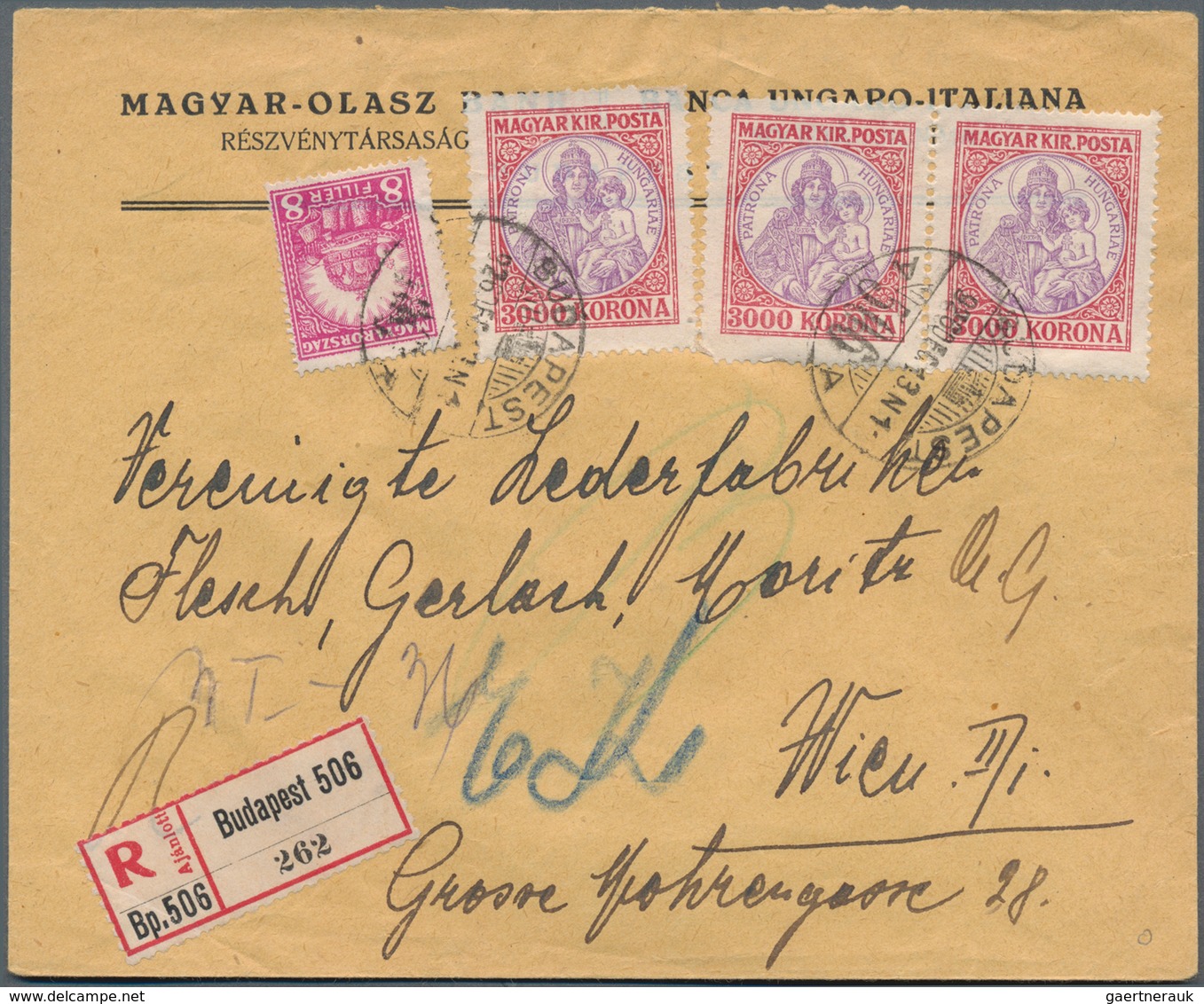 Alle Welt: 1900 From Ca., Lot With Ca.75 Covers And Picture Postcards, Comprising Hungary With 1920' - Collections (without Album)