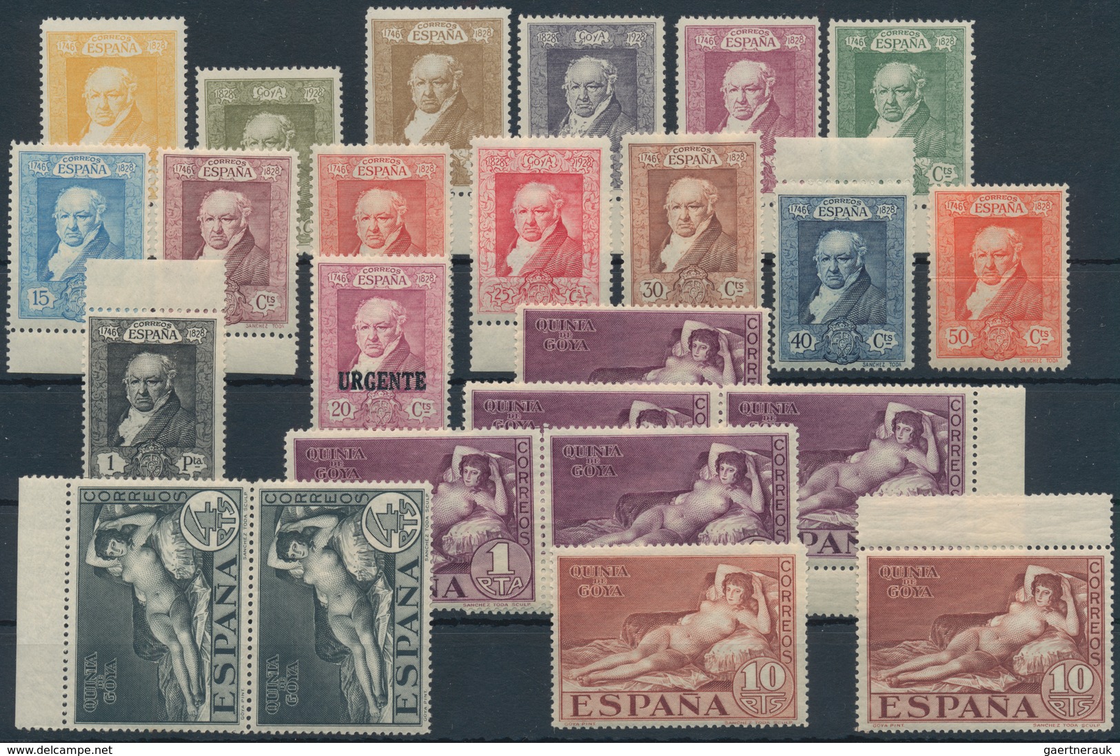 Alle Welt: 1900/1950 (ca.), Balance On Apprx. 40 Stockcards With Main Value Europe, E.g. Romania, Hu - Verzamelingen (zonder Album)