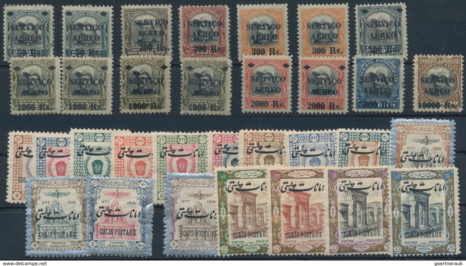 Alle Welt: 1900/1950 (ca.), balance on apprx. 40 stockcards with main value Europe, e.g. Romania, Hu