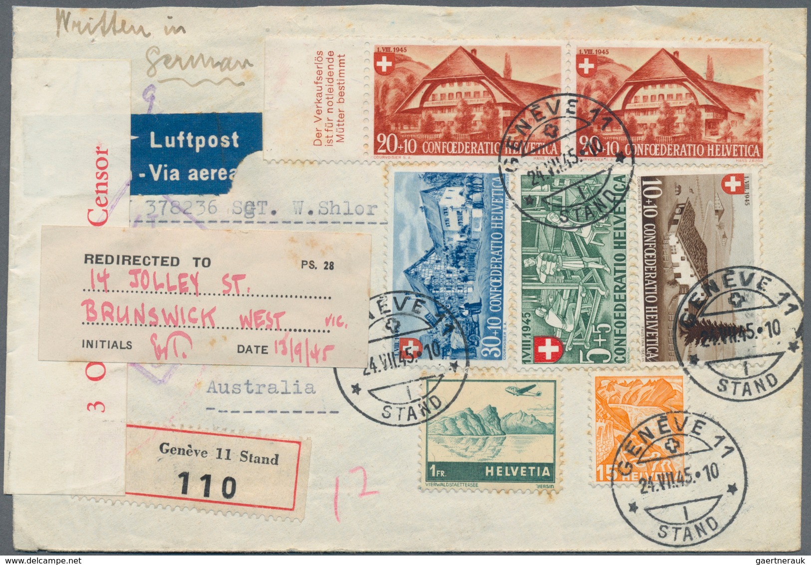 Alle Welt: 1900/2000 (ca.), Accumulation Of Several Hundred Covers/cards, Comprising Commercial And - Colecciones (sin álbumes)