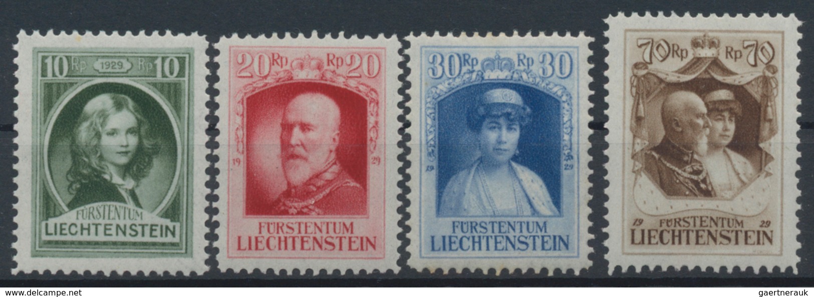 Alle Welt: 1900-1970, Europa & Übersee Markenbestand Auf Steckkarten Mit Viel Liechtenstein, Luxembu - Colecciones (sin álbumes)