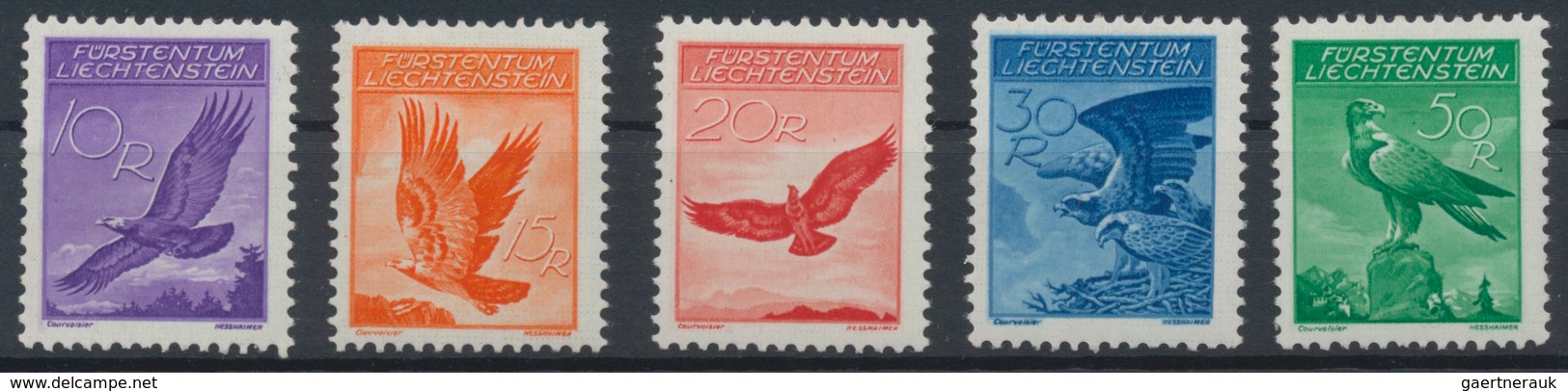 Alle Welt: 1900-1970, Europa & Übersee Markenbestand Auf Steckkarten Mit Viel Liechtenstein, Luxembu - Verzamelingen (zonder Album)