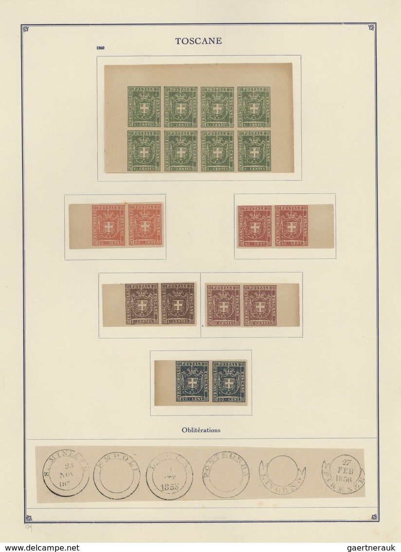 Alle Welt: 1928, ALBUM DE FAC-SIMILES, Collection Of Apprx. 2.500 Reprints Of Fournier Forgeries, Ho - Collections (sans Albums)