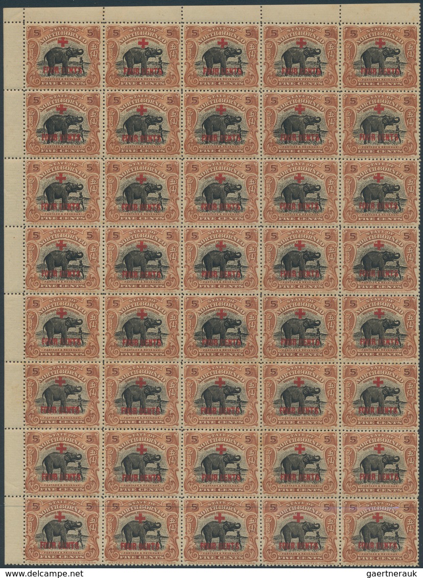 Alle Welt: 20th Century: Accumulation Of Mint And Used Stamps In Five Binders, With A Few Old Stamps - Collections (without Album)