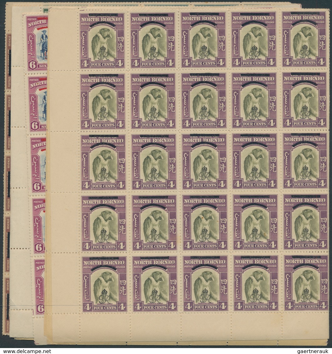 Alle Welt: 20th Century: Accumulation Of Mint And Used Stamps In Five Binders, With A Few Old Stamps - Collections (without Album)