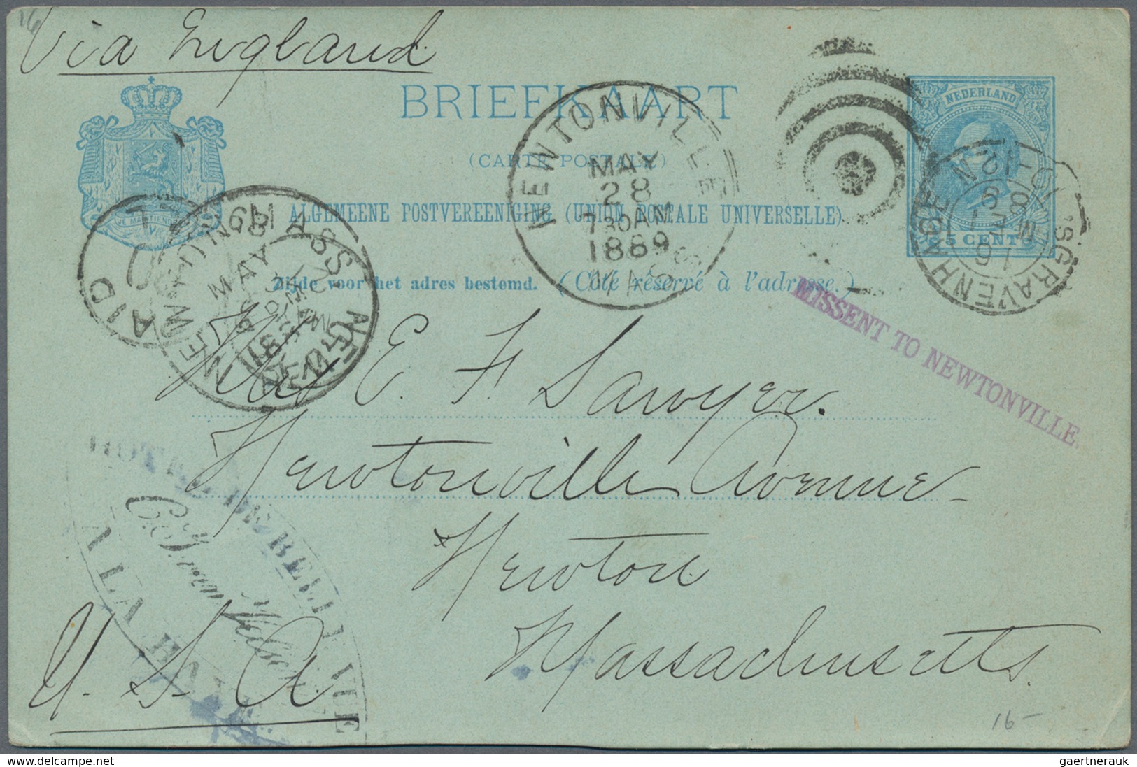 Alle Welt - Ganzsachen: 1882/1919 Postal stationary collection with post-historical background, abou