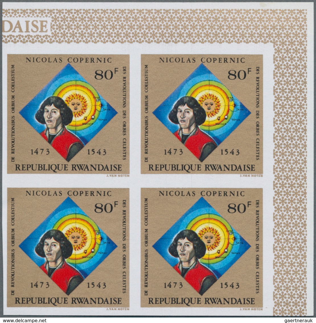 Übersee: 1970/1989 (ca.), Accumulation With About 15.000 (!) IMPERFORATE Stamps From Aitutaki, Burun - Andere & Zonder Classificatie