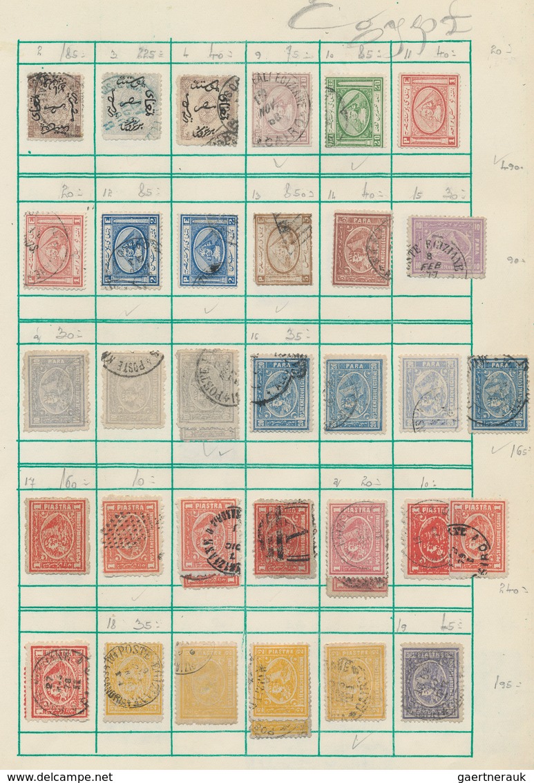 Afrika: 1879/1950 (ca.), Used And Mint Collection On Album Pages From Early Issues, Comprising E.g. - Otros - África