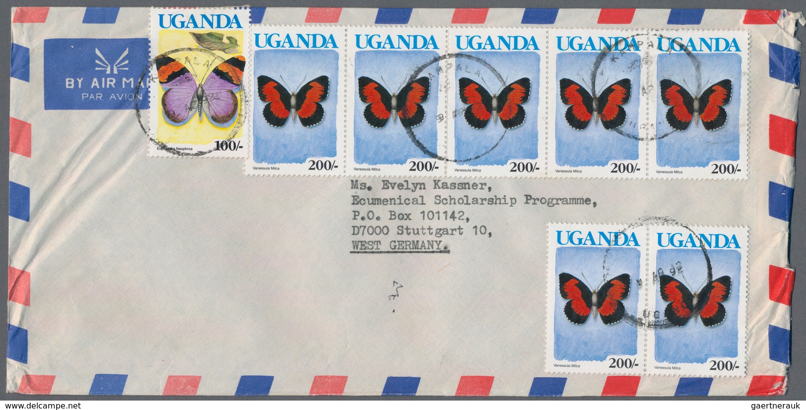 Afrika: 1956/1993, British East Africa, Accumulation Of Apprx. 190 Commercial (mainly Airmail) Cover - Africa (Varia)