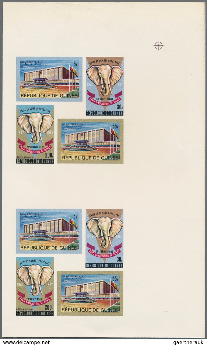 Afrika: 1965/1985 (ca.), Large Accumulation In Carton With Stamps And Miniature Sheets From Differen - Africa (Other)