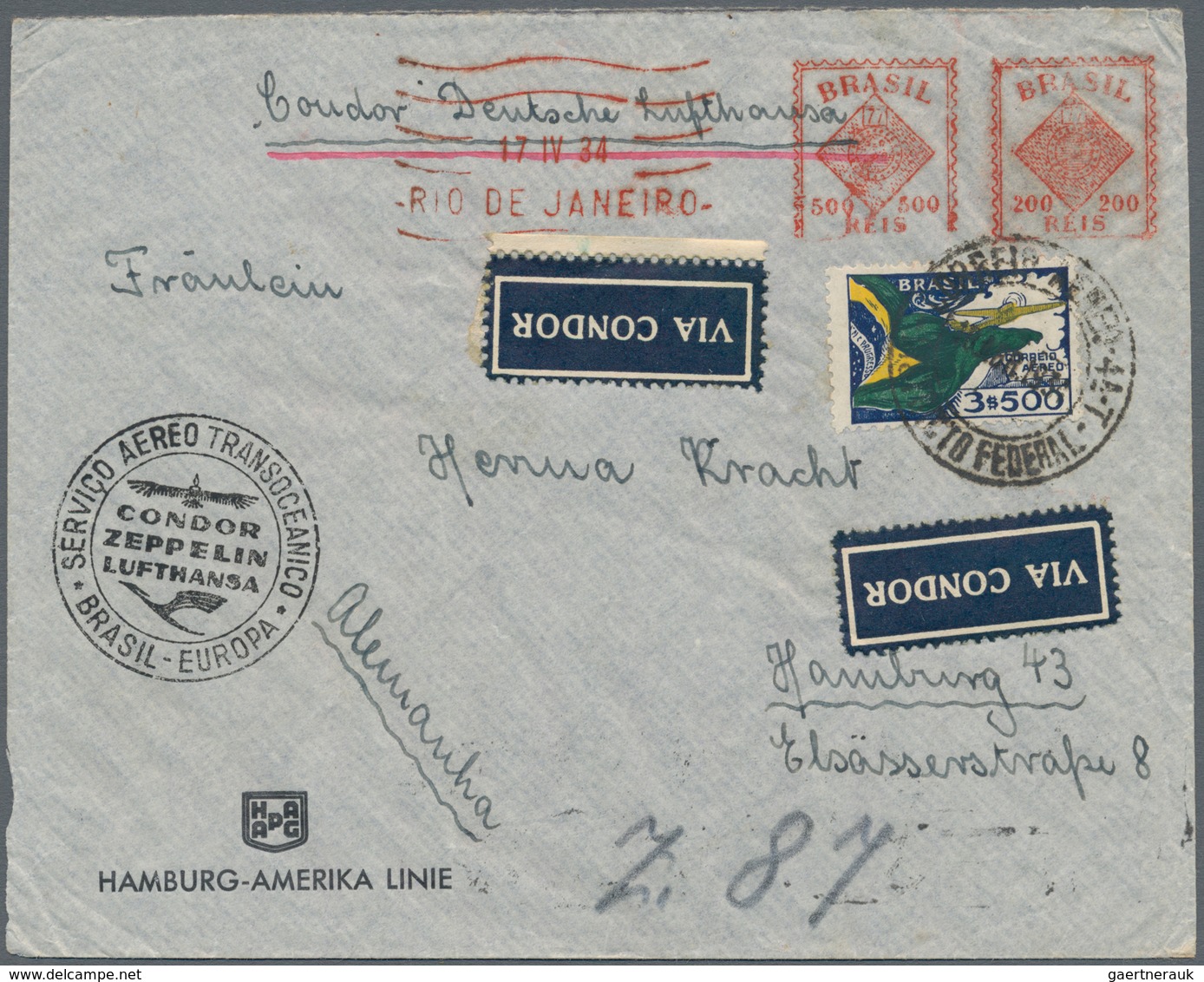 Amerika: 1892/1965,(ca.), About 150-170 Covers And Cards USA And South American Countries Including - Autres - Amérique