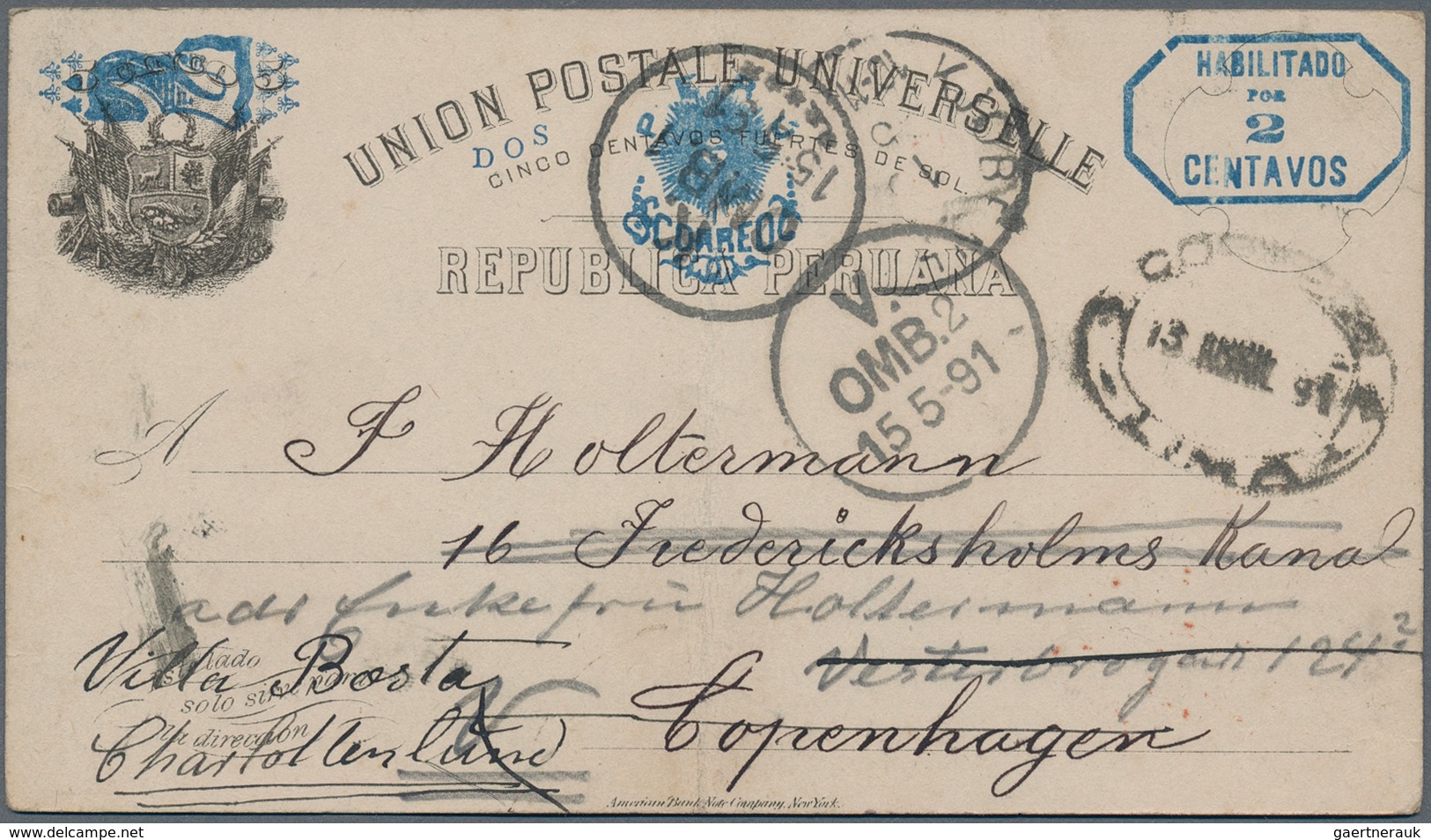 Mittel- Und Südamerika: 1890's-1930's Ca.: About 40 Postal Stationery Items Plus Few Covers From Cen - Sonstige - Amerika