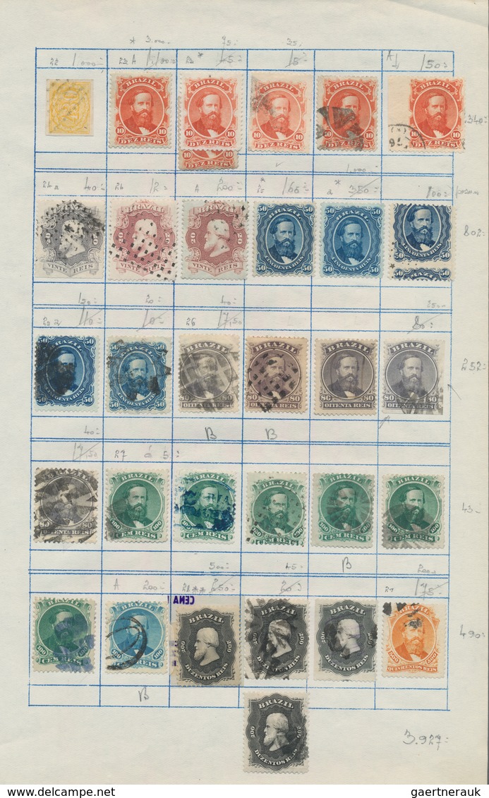 Südamerika: 1843/1960 (ca.), Used And Mint Collection On Album Pages With Main Value In The Classic - America (Other)